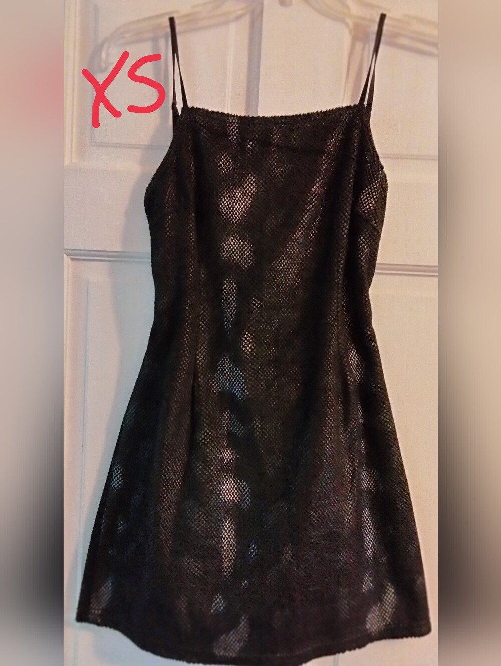 Urban Outfitters Black, Backless Slip Mini Dress